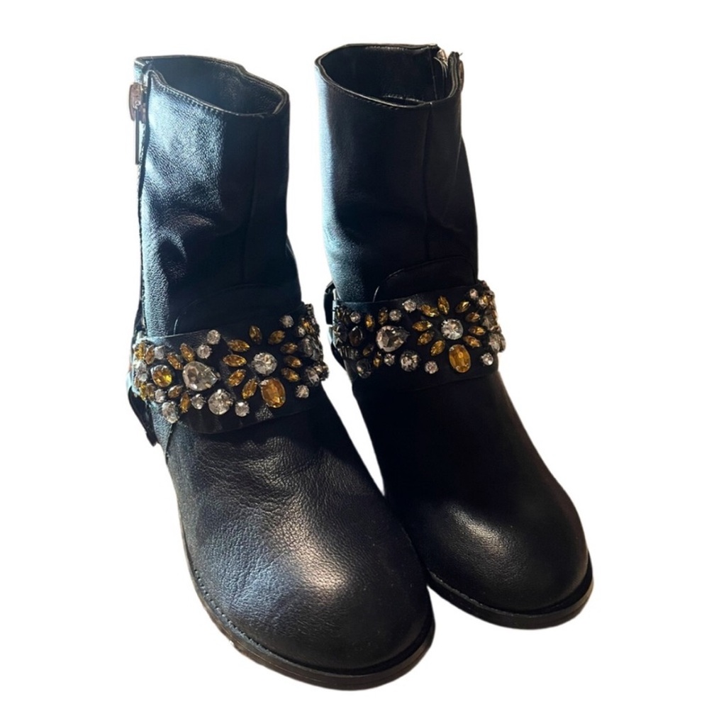 June Ambrose Boots (Anthropologie) Booties